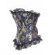 Exquisite Jacquard and lace bustier