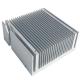 Aluminum Heat Sink With High Power High Density Fins AL6063-T5 Anodizing Clear