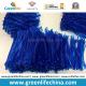 Bright Transparent Blue 2.5x150mm Custom Travel Tag Hanging PVC Loops