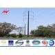 Gr50 material 2.5mm electric power pole distribution structures for transmission line