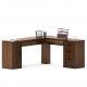 Multi Size L Shape Solid Wood Desk For Building Hotel Office