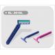 Plastic Handle Twin Blade Disposable Razor 5 pcs/bag Hot Sell   (SL-3016L)