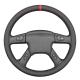 Best Selling Car Interior Accessories Auto Leather Carbon Fiber Hand Stitch Steering Wheel Cover for Chevrolet Silverado Cruze