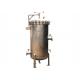 SUS304L / SUS316L Single Cartridge Filter Housing For Industrial Wastewater Treatment