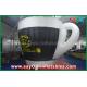 Oxford Cloth Outdoor Giant Inflatable Cup Model with Print for Promotional