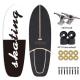 8ply Maple Land Surfing Longboard With Cx4 Aluminum Truck Cruisers Skate