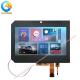 8 Inch Full Color LCD Display Module With Custom Touch Glass Cover