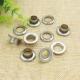 Stainless Steel Small Metal Eyelets Round / Oval Shaped , 3mm-14mm Size