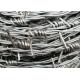 100ft 18 Gauge 4 Point Barbed Razor Wire Fence For Outdoors