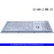 103 Keys Trackball Rugged Metal Keyboard With Number Keys Function Keys