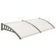 100x80 Rain Cover Canopy Brown Board White Holder Household Application