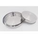 3pcs Hot sale commercial non stick steel deep dish microwave round anodized pizza pan