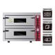 Pizza Baking Oven Equipment 115KG Electric Commercial Baking Oven Marble/Stainless Steel Base