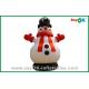 huge Christmas Snowman Inflatable Holiday Decorations Oxford Cloth