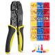 ISO Practical Cable Crimping Tool Kit , Ergonomic Crimp Tool Connector Kit