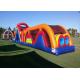 Inflatable Bouncy Castle Assault Course , Warrior Dash Obstacle Course