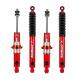 Off Road Nitrogen Charged Shocks , Adjustable Front Shock Absorbers For Colorado