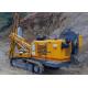Yellow Crawler Type Hydraulic Rock Dth Drilling Rig Machine 3 4 5 Speed 0.59M/s