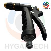 Multi Purpose Brass Garden Hose Spray Gun / Nozzle Set With Adjustable Trigger