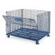 Collapsible Steel Wire Storage Bins For Food Industry 3 Years Warranty