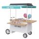 Multipurpose Commercial Bicycle Vending Cart With High Load Capacity