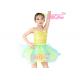 lyrical ballet dance costumes Sequin Tops Two Colors Layered Tulle Skirt