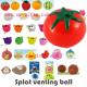 Vent ball decompression toys toy novelty Creative Smash it Sticky Toys Sticky Animal Splat