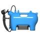 Blue Dog Bath Tool Sprayers Glove Silicone Portable Pet Washing Device
