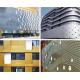 Decorative Aluminium Perforated Metal Sheet Mesh Curtain Wall In Architectural