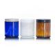 500ml Frosted Cobalt Blue Glass Cosmetic Jars Candle Glass Container 500g