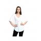 Newest Design Women Loose Blouse Bat Sleeve Lady Casual Tops Hot Sale