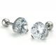Fashion High Quality Tagor Jewelry Stainless Steel Earring Studs Earrings PPE143