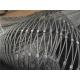 Wire Rope Mesh 25mm*25mm Opening Knotted Steel Cable Netting As Staircase Fence