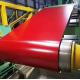 1000-1500mm PPGI Prepainted Galvanized Steel Coils Red Color Coated TISCO