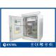 IP55 23U Two Doors One Compartment Anti-corrosion Powder Coating Outdoor Enclosure with Air Conditioner and Fans