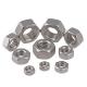 Construction Thick Galvanized Hex Nut Zinc Plated Clean Smooth Surface