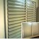 Blind / Shutter Industrial Aluminum Profile , Louver / Jalousie Extrusion Profiles