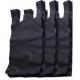 Black Color Biodegradable T Shirt Bags , T Shirt Plastic Shopping Bags
