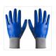 Men Construction Nitrile Full Coating Grey Nylon Knit Work Gloves