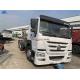 Year 2013 Used Howo Tractor Truck 371hp 40-80 Tons Left Hand Driving For Ghana