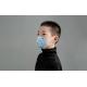 Kids Disposable Protective Face Mask 3 Ply Non Woven Fabrics Disposable Face Mask
