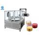 Automatic Cosmetic Cream Filling Machine 2 Nozzles High Stability