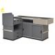 1800x600x850mm Supermarket Checkout Counter 600x600x850mm Vice Table