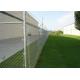 Hot Dipped Galvanized And Powder Coated Chain Link Fence With Gate For Farm