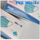 CE FDA 3 Ply Surgical Face Mask Disposable Mouth Mask Adjustable Nose Bridge