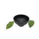 Camping Melamine Round Bowl / Black Bowl 5'' Tasteless Durable