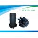 Black 6 Splicing Fiber Optic Cable PC for Aerial / Buried / Pipe