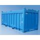 Hard Roof Open Top Dry Bulk Container , 20 Feet Shipping Container