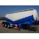 3 axle dry bulk cement transport tanker semi trailer for sale