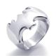 Tagor Jewelry Super Fashion 316L Stainless Steel Casting Ring PXR081